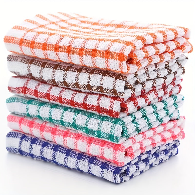 5/10-Pack of 100% Cotton Dish Cloths, Super Absorbent Hand Wash Only Kitchen Towels with Space Theme, Reusable Cleaning Cloths for Dishes and Countertops