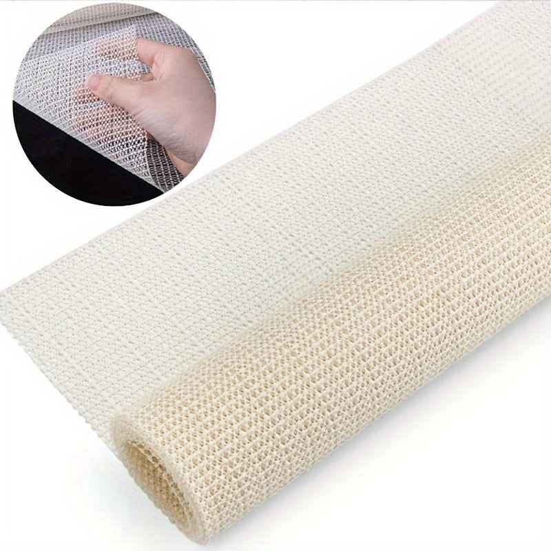 White Anti-Slip Bed Sheet Strips - Elastic Mesh for Mattress, Sofa, and Carpet - Prevents Wrinkles and Slipping - Hand Washable - Ideal for Home Use