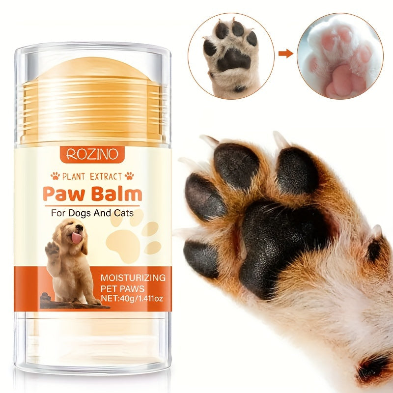 ROZINO Paw Balm: Hydrating for Dogs and Cats - 40g/1.41oz