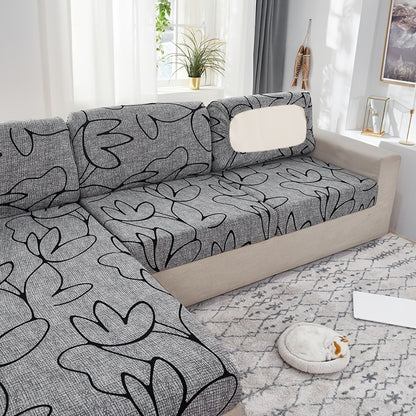 Milk-printed couch cover