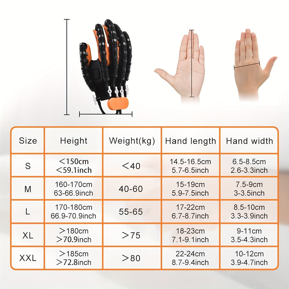 SUOLAER Hand Robot Gloves for Finger Exercise and Training.