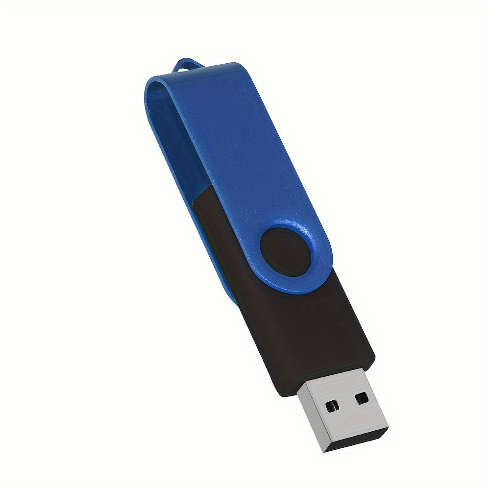 High-speed USB flash drive in various capacities for securely storing files, compatible with multiple devices.