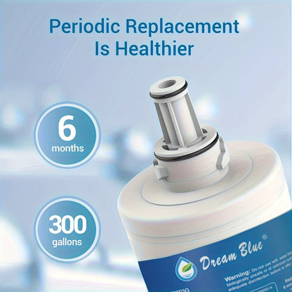 1 piece of the HAFCU1 Refrigerator Water Filter, compatible with Samsung models DA29-oooo3G, DA29-oooo3B, DA29-oooo3A, Aqua-Pure Plus, HAFCU1, RFG237AARS, RS22HDHPNSR, RSG257AARS, and WSS-1.