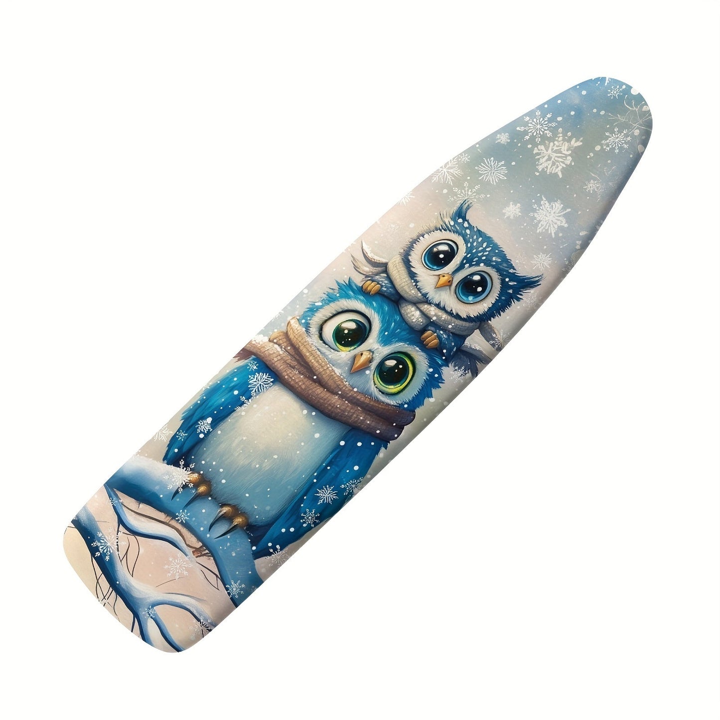 Set the holiday mood in your home with this 1-piece Christmas-themed ironing board cover set. The elastic fabric replacement cover fits standard size ironing boards and features a festive design to bring some cheer to your holiday decorating. Keep your