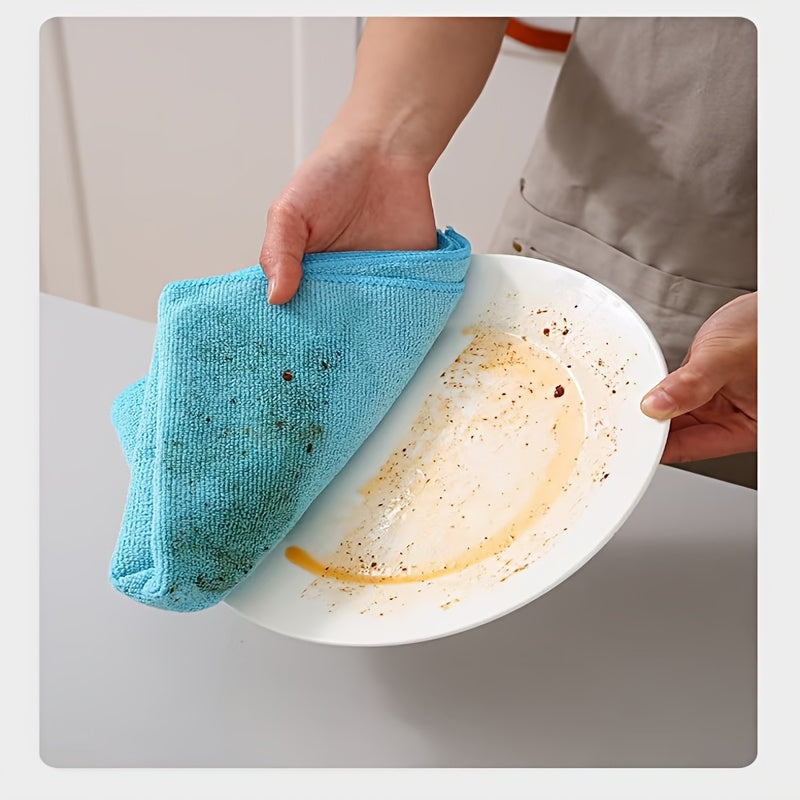 Get your hands on a pack of 50 reusable microfiber cleaning cloths. These ultra-fine cloths are perfect for household, kitchen, and car use. They are available in packs of 20, 10, 5, or 2 and come in a mixed pack of 5 random colors such as green, blue