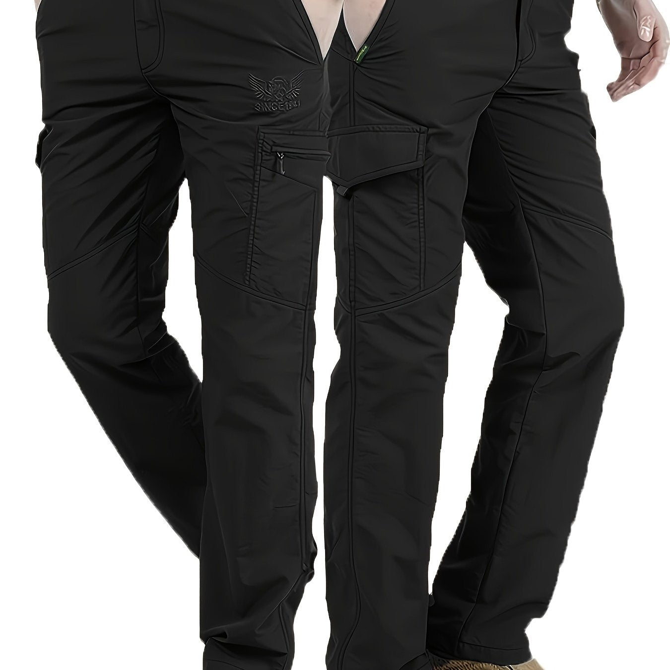 Casual men's cargo pants for outdoor activities all year round.