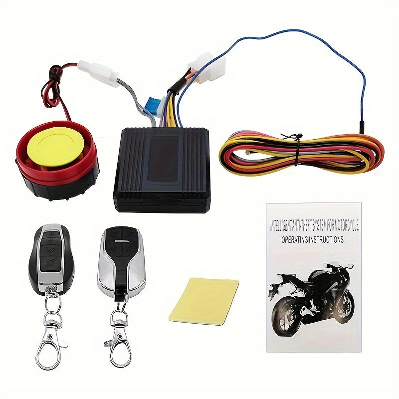 125dB Motorcycle Alarm System with Remote Control