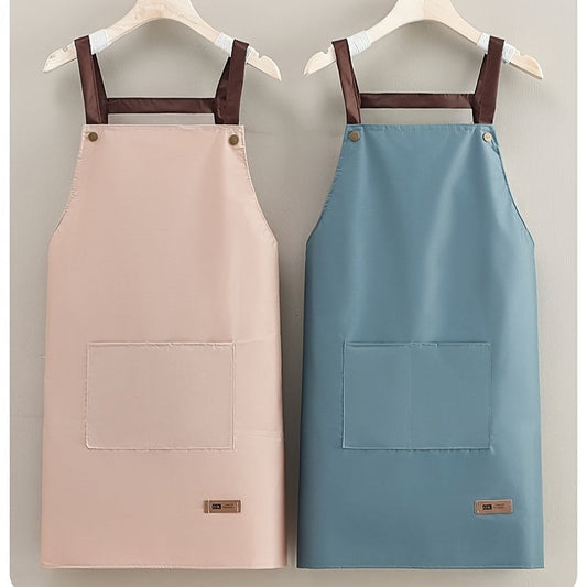 Rainproof and Stain-Resistant Kitchen Apron - Ideal for Cooking, Gardening, and Restaurant Work, Perfect for Autumn Season