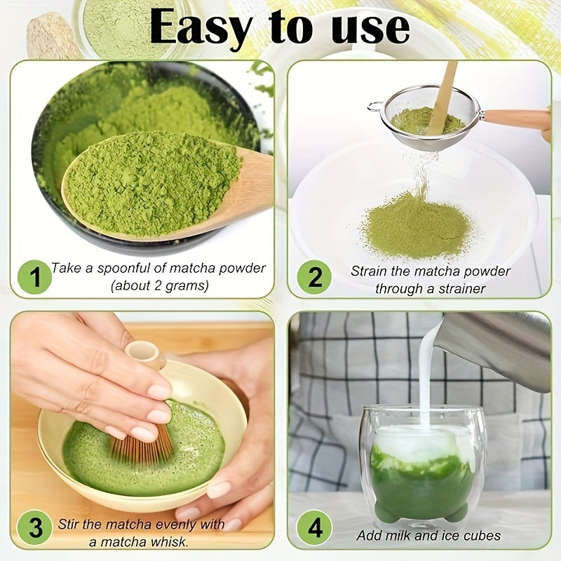 Reusable resin Chasen brush tool for preparing matcha green tea powder - perfect for making Japanese matcha tea.