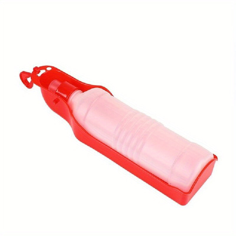 250ml/500ml Foldable Water Bottle for dogs, Portable Plastic water dispenser for outdoor dog water feeding.