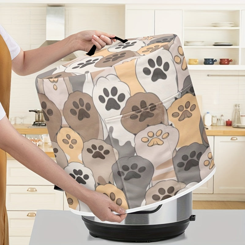 Protect your rice cooker from dust and spills with the Pet Paw Rice Cooker Cover. This large kitchen accessory is designed to prevent sputtering and keep your appliance clean and functional.