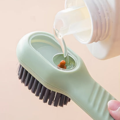 1 Piece Plastic Shoe Brush with Multiple Functions