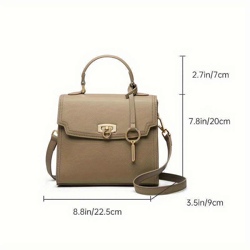 Luxury genuine leather handbag for women