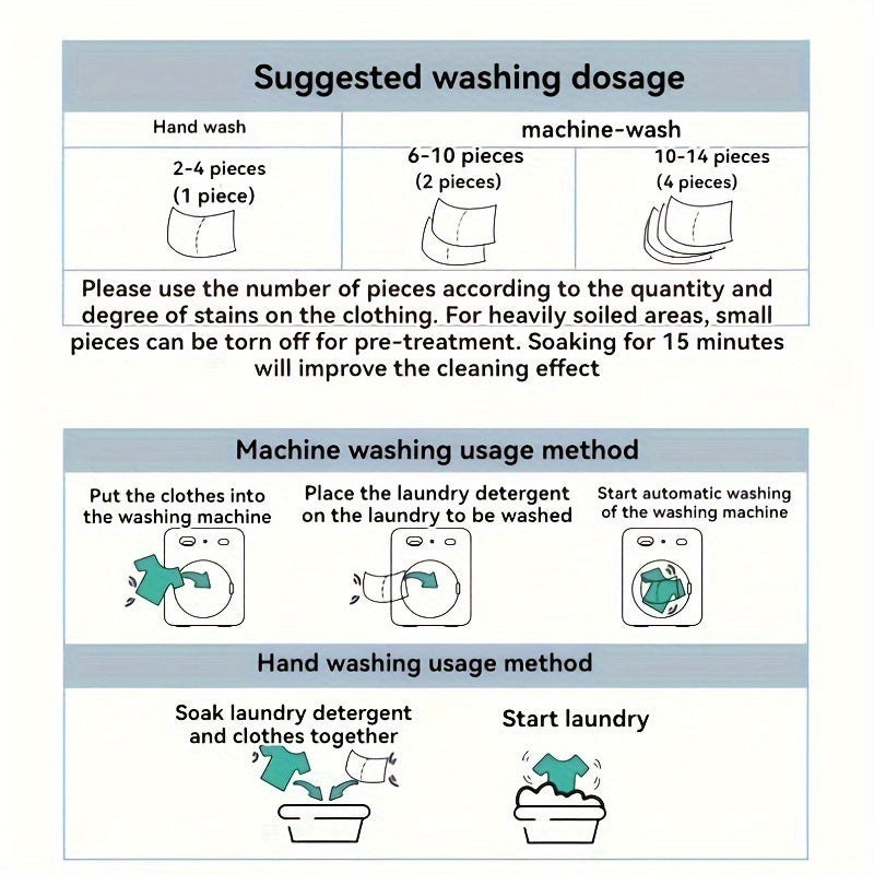 Portable Laundry Scented Pods available in various pack sizes, offering concentrated instant fragrance for industrial commercial cleaning. Provides powerful stain removal, deep clean, and