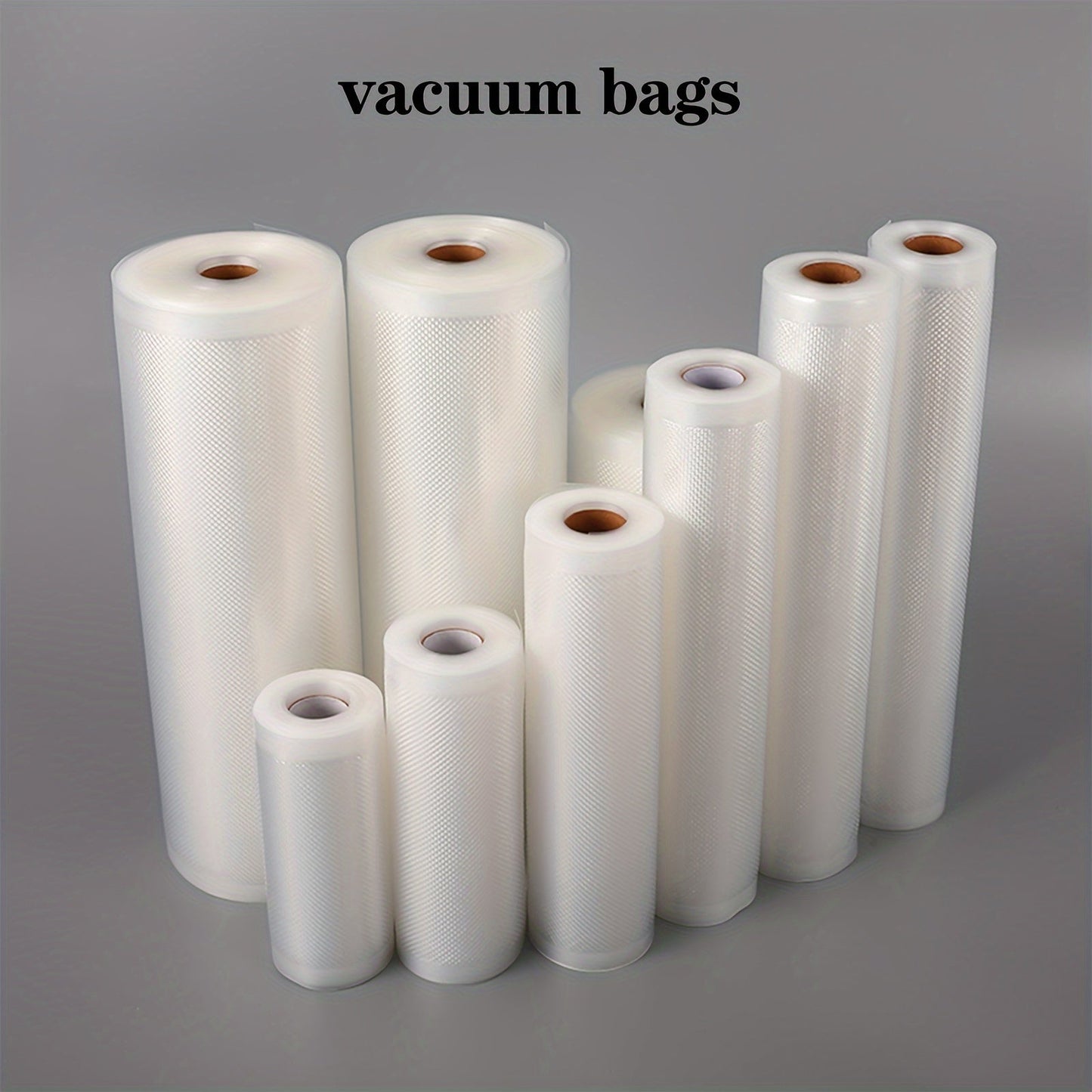 Vacuum Bags for Food Preservation - Sealed Bag for Vacuum Sealer, Sous Vide Meal Prep, and Long-Term Freshness in the Kitchen