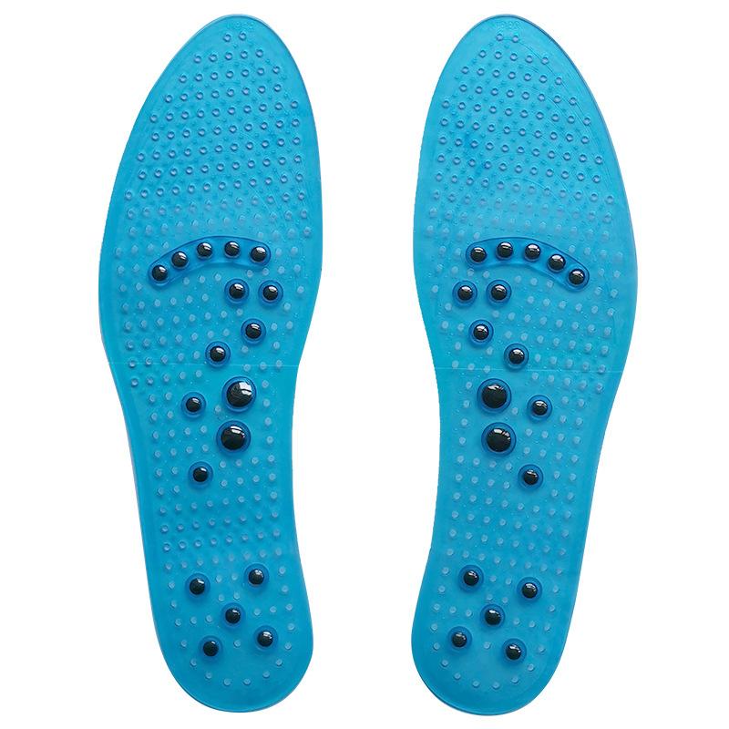 Memory cotton magnetic insole 18 magnetic insole magnetic iron to keep the soles of the feet point massage fitness no effect