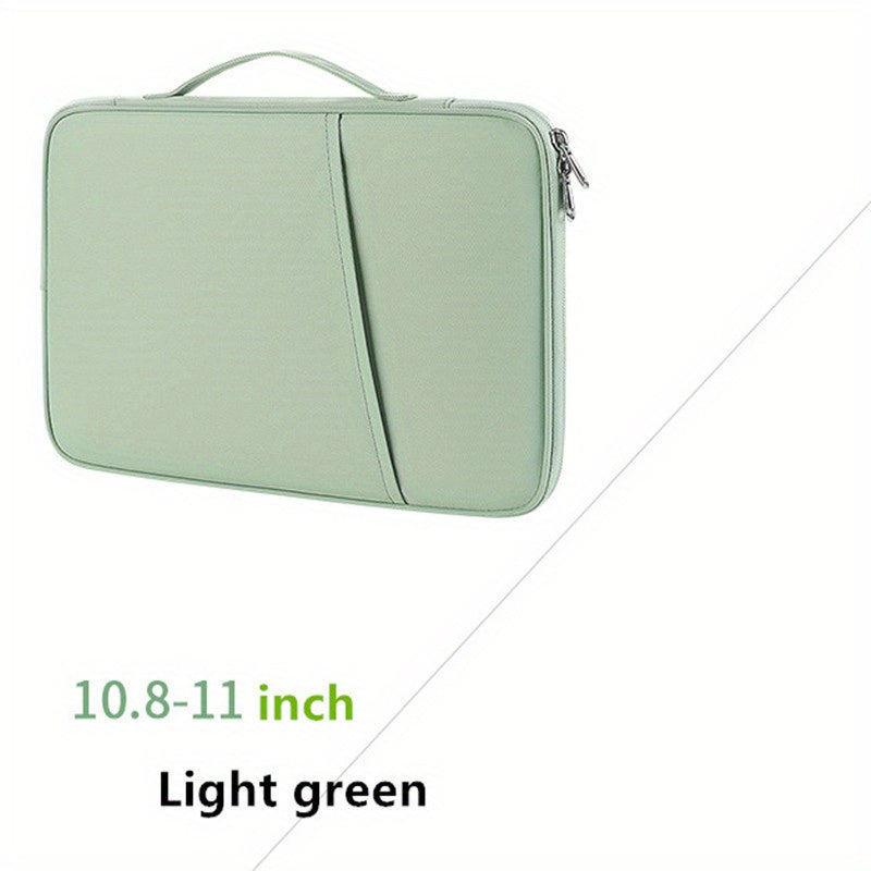 Pad storage bag for tablets and laptops measuring 27.43 cm x 27.94 cm x 32.77 cm. Protects devices in a carrying case with pockets for office supplies.