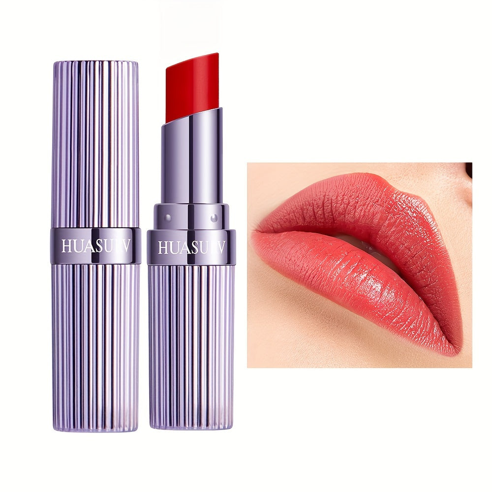 Shimmer Moisturizing Lipstick with Long-Lasting Glitter, Non-Stick Cup, Hydrating, Vibrant Shades - Perfect Mother's Day Gift for Music Festival.