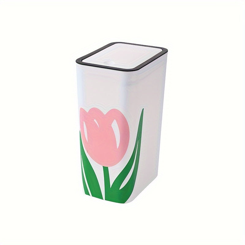 Versatile Tulip Gap Garbage Bin - Ideal for Home and Gift Giving