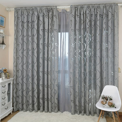 Fashionable curtain panel perfect for living rooms, bedrooms, kitchens, bathrooms, or as home and room decor.