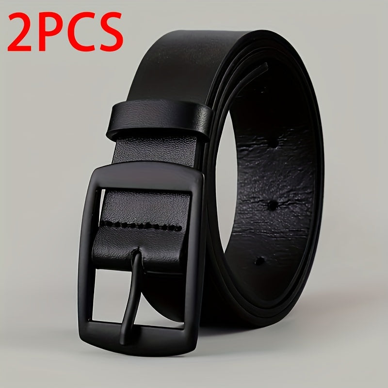 New luxury belt for men and women with metal pin buckle, high quality faux leather, famous designer brand, suitable for jeans and available in plus sizes. Perfect for Valentine's Day.