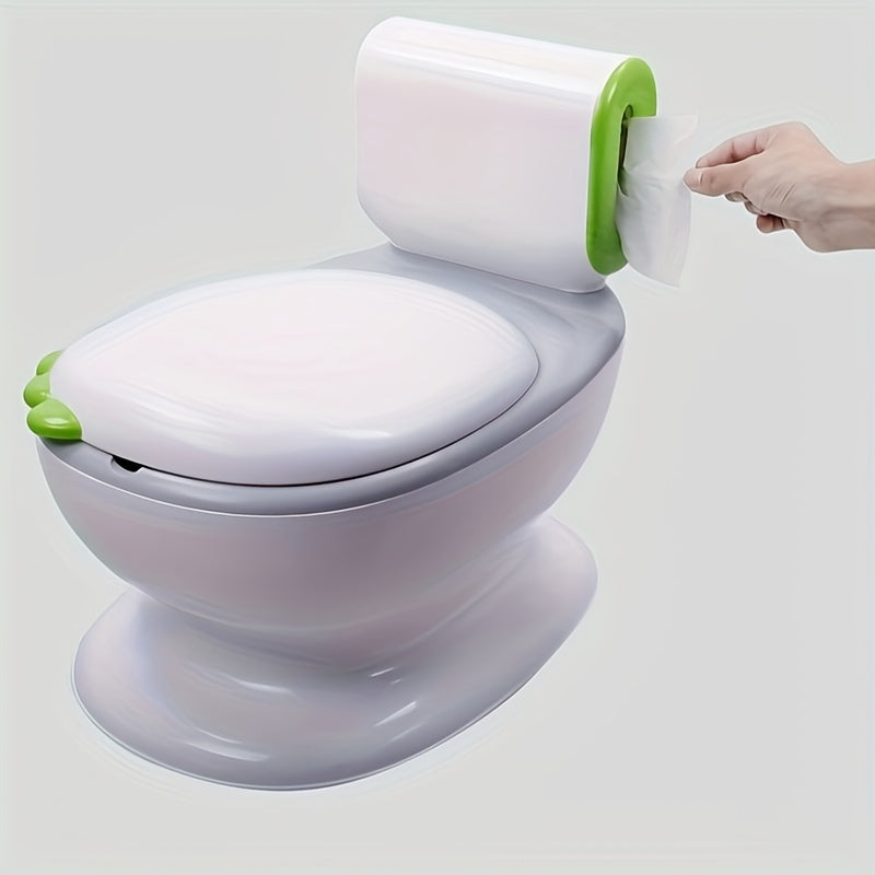 Get the PanLynner Youngsters' Potty Training Toilet for Boys & Girls - Realistic, Easy to Clean Plastic - Ideal Present for Christmas, Halloween, Thanksgiving, New Year, and Valentine's Day!