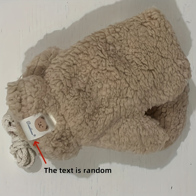 Keep your hands warm this winter with our Teddy Bear Cashmere Mittens. These mittens are made from 100% cashmere, ensuring a cozy and luxurious feel. The elastic design provides a snug fit, while the cute animal pattern adds a touch of whimsy. Perfect