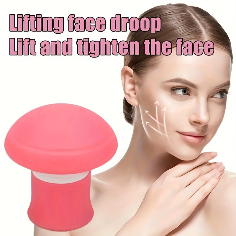 Silicone Face Lifting Massager reduces double chin and tones facial muscles, suitable for both men and women.