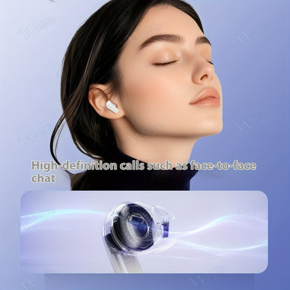 WoSD 2025 New TWS Wireless Headset Earbuds offer true wireless freedom with comfort, HIFI sound, Dolby Bass, ACC Stereo HD Calling - Ideal for Android/iPhone, sports, and music lovers!