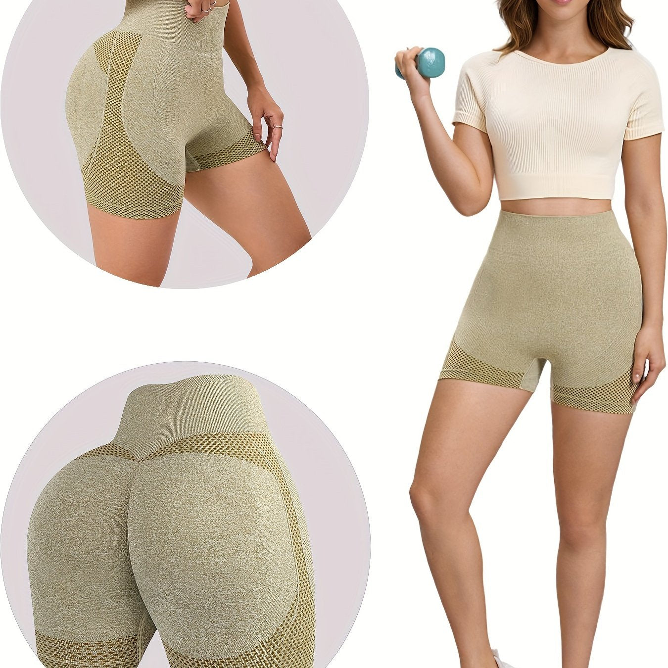 Multi-color Butt Lifting Shaping Shorts with High Waist Tummy Control for Women's Underwear & Shapewear.