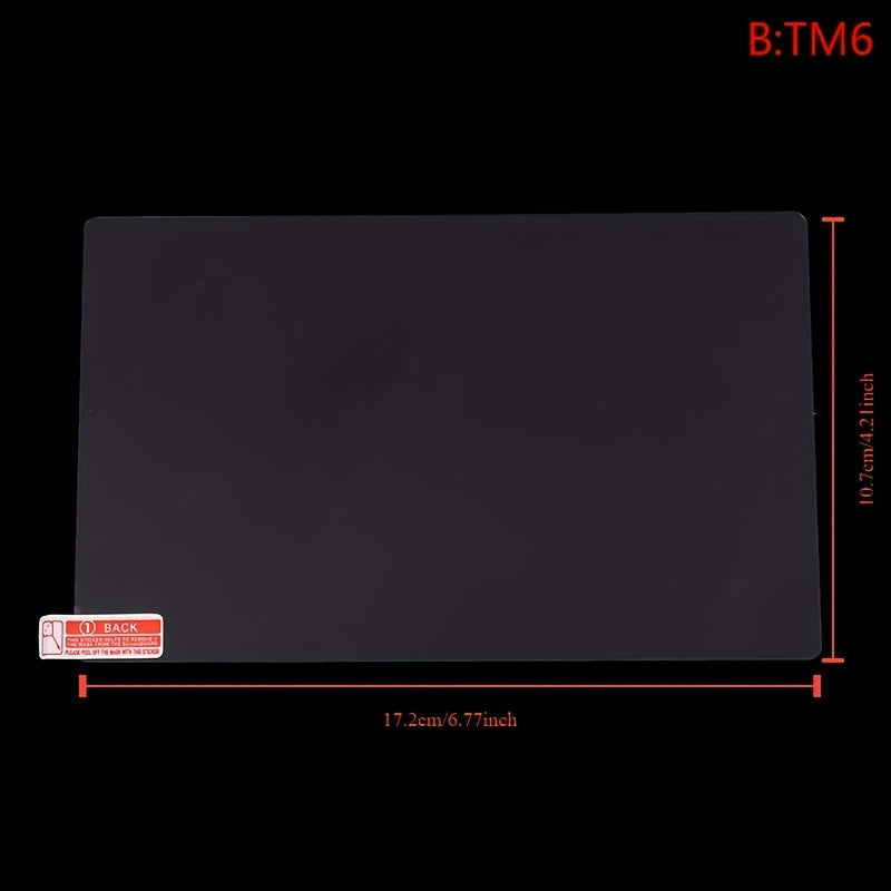 Durable Scratch-Resistant Screen Protector for TM6 - Ideal for Office, Outdoor, and Commercial Use - Easy Touch Plastic Material