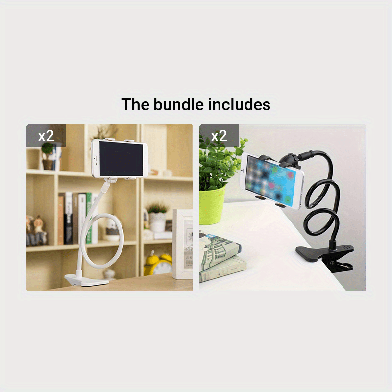 Long Neck Mobile Phone Holder for Desktop and Bedside use.