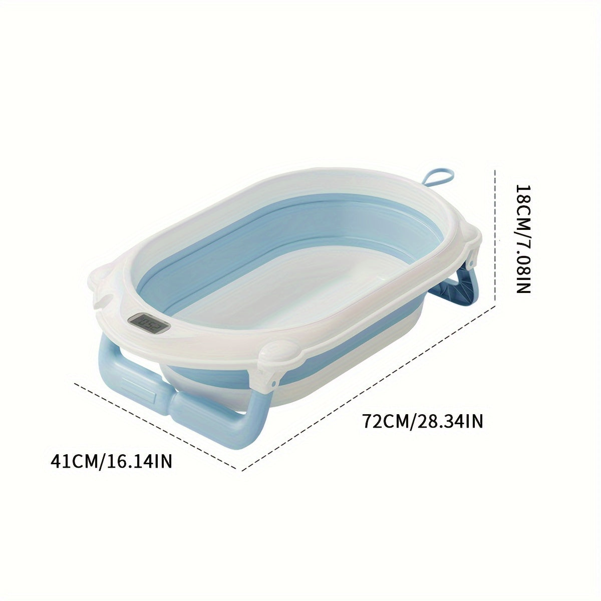 Folding Bathtub with RJ310 Temperature Sensing Technology