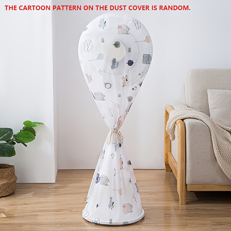 Premium Electric Fan Dust Cover - Protect Your Vacuum Cleaner & Floor Care Accessories at Home with This 1-Piece Cover