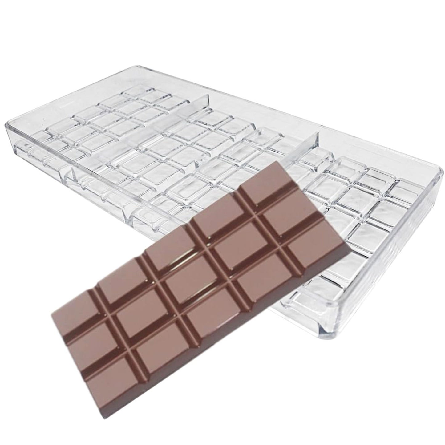 Set of plastic chocolate molds that are free of BPA, featuring various shapes such as hearts, eggs, bars, and diamonds for making mousse, jelly, candies, and truffles. Perfect for creating sweet treats for Easter, Thanksgiving, Valentine's Day, Mother's