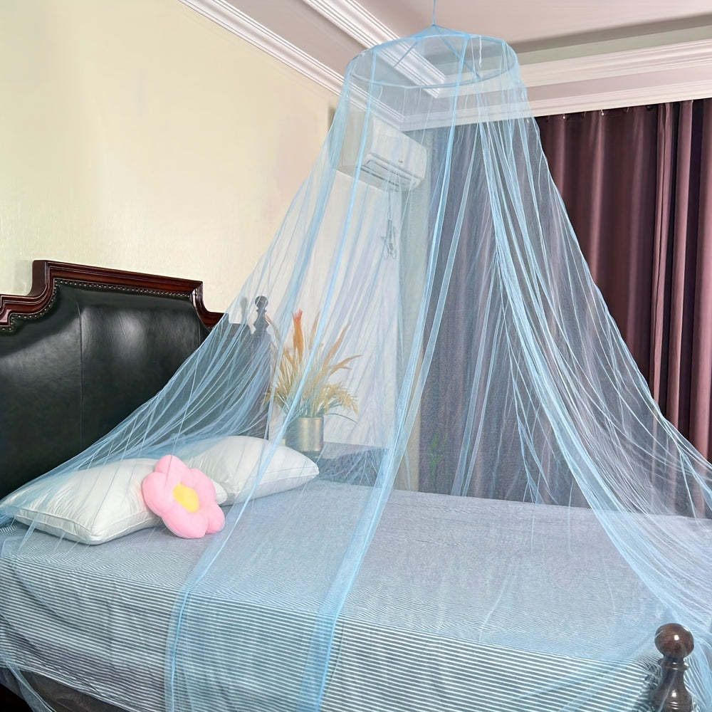 The versatile Extra Large White Mosquito Net Canopy is ideal for both indoor and outdoor use. Perfect for camping, sleepovers, and garden protection, this canopy fits single to California King size beds, cribs, hanging bed nets, and is perfect for travel.