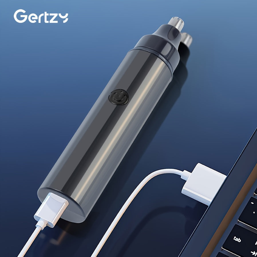 GERTZY Ear and Nose Trimmer, Rechargeable USB Electric for Men and Women, Removes Hair Painlessly.