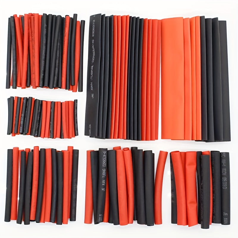 127pcs Heat Shrink Tube Kit, 2:1 Assortment Ratio, Cable Sleeve Electric Insulation