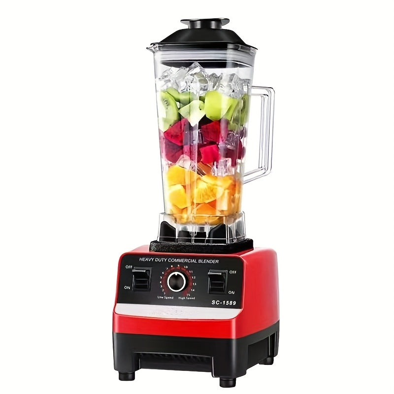 Multi-Speed 220V Kitchen Blender - Plug-In, Food-Safe for Smoothies, Shakes & More - Comes with Juice Container - Suitable for Kitchen, Home Use - Blender Included