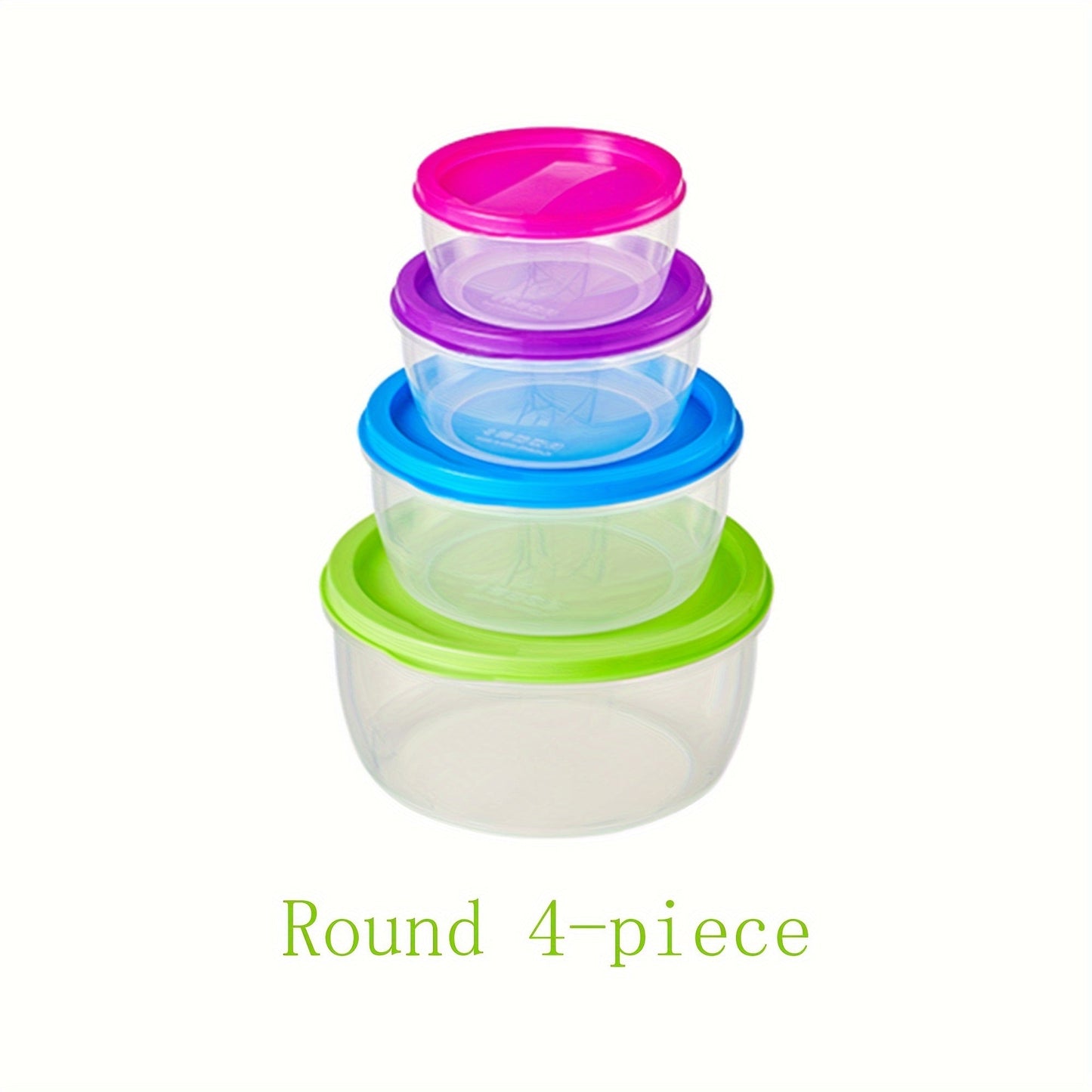 Keep your food fresh with the Rainbow Fresh-keeping Box Set. This set includes 4/5/6pcs containers with lids, perfect for storing large amounts of food. These reusable containers are perfect for storing food in the refrigerator, packing lunches, or