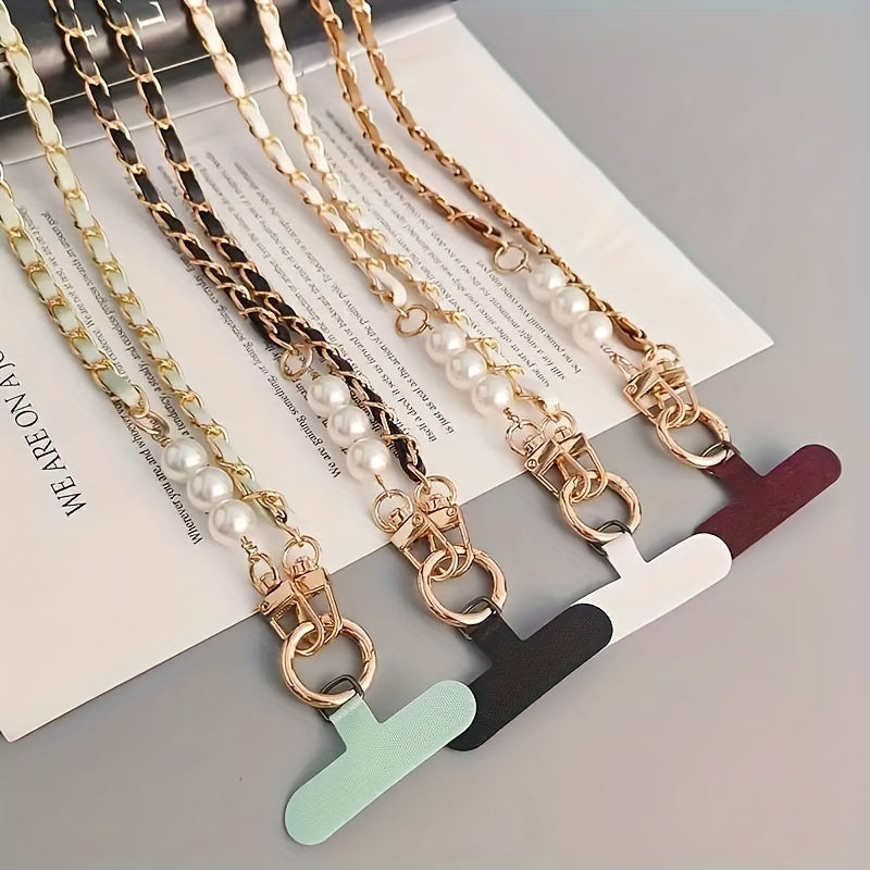 Chic lanyard for phones and bags, perfect for any occasion.