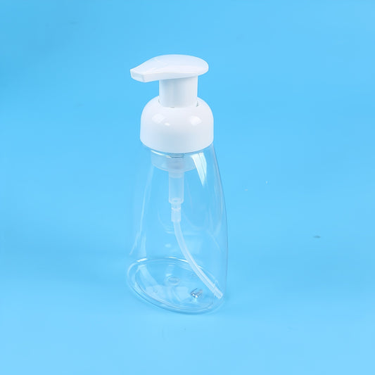 1pc 250ML Foam Soap Dispenser Bottle, Plastic Refillable Pump Container for Shower Gel, Hand Sanitizer, Home Décor.