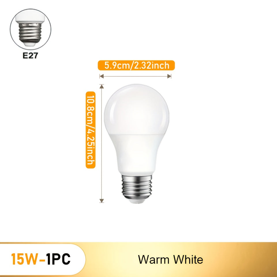 220V 15W Motion Sensor Light Bulb (1-24pcs)