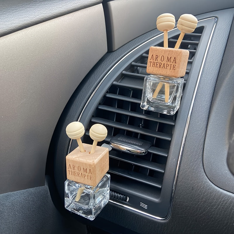 Car Air Outlet Fragrance Bottle, keeps car air fresh and lasting, simple and elegant decoration.