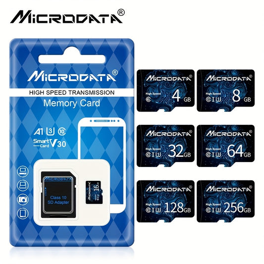 256GB Micro SD Memory Card with Class10 U3 UHS-I for 4K HD; Includes SD Adapter