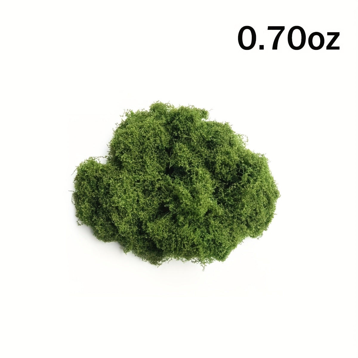 1pc 0.35oz Vibrant Green Artificial Moss for Home Decor and Indoor Greenery in Miniature Landscapes, Potted Plants, and Terrariums