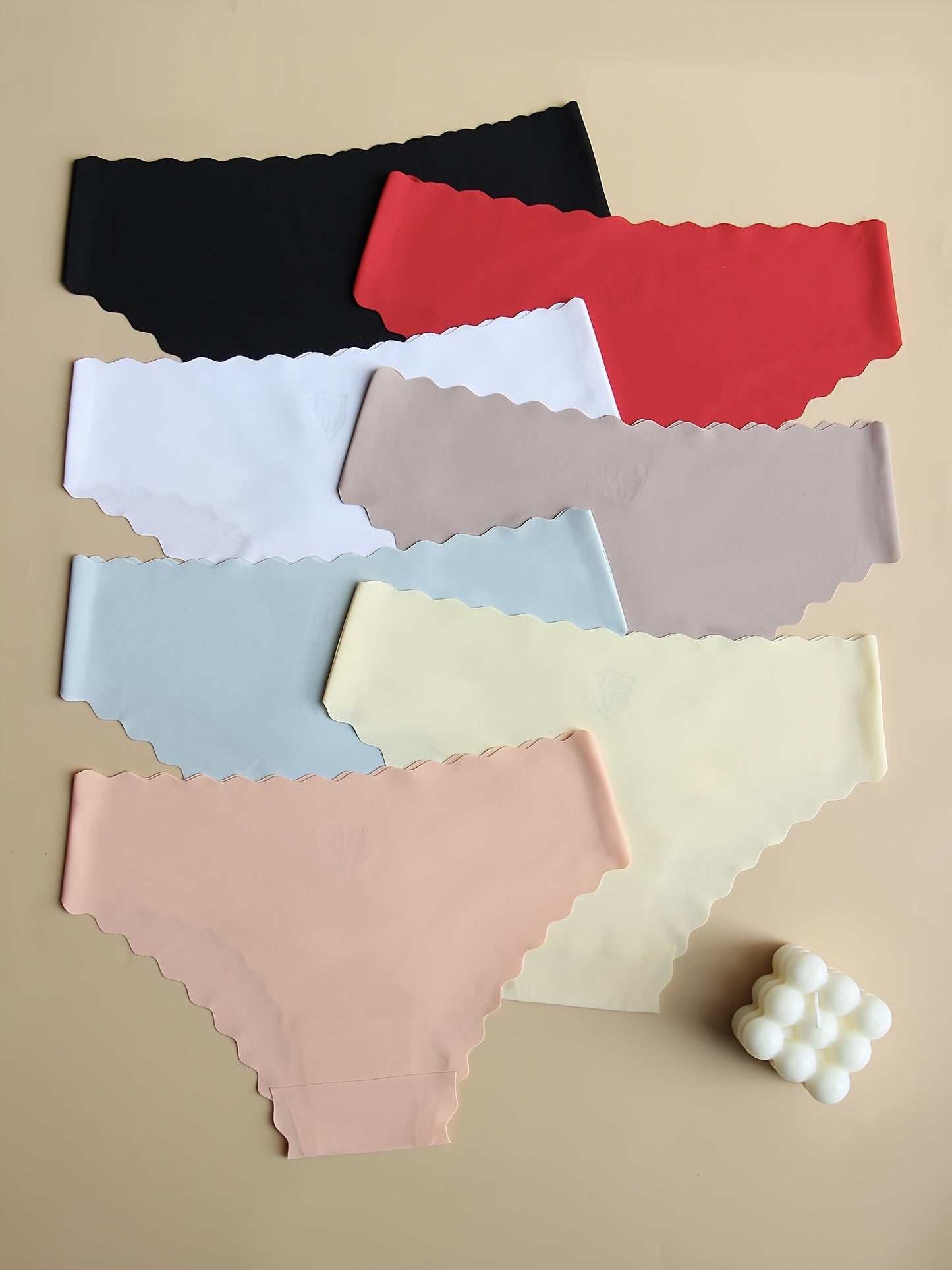 7-pack Solid Seamless Panties - Breathable and Comfy Women's Underwear