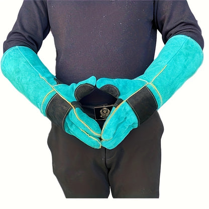 Anti-bite scratch resistant gloves for handling animals, bathing, grooming, and outdoor use.