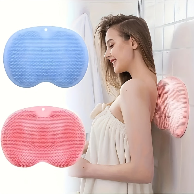 Elevate your bath time with our Silicone Bathtub Massage Mat featuring suction cups. This versatile mat can be used as a shower foot and back scrubber, or wall-mounted exfoliating pad for a luxurious bathing experience. It also makes a thoughtful gift