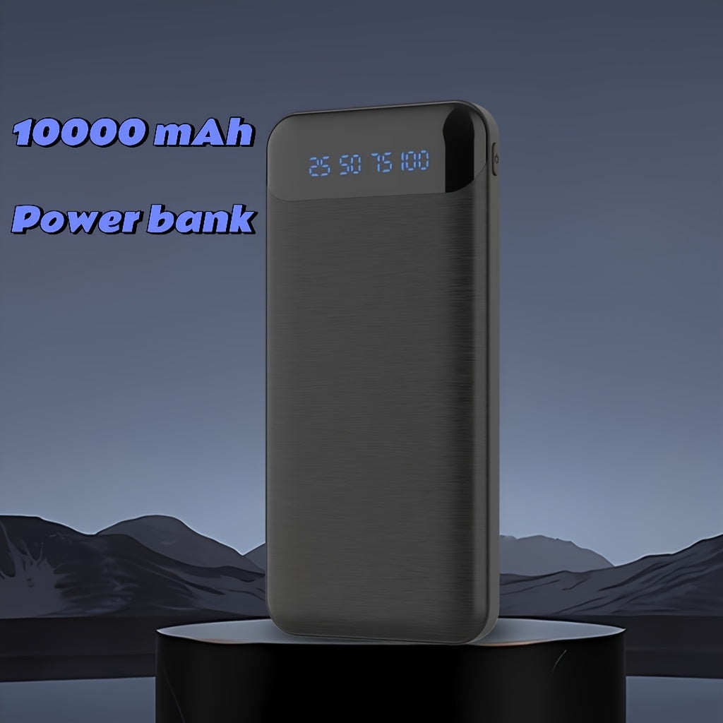 Портативный аккумулятор Adeqwat 20000mAh с быстрой зарядкой, универсальной совместимостью, компактным дизайном и высокой емкостью. Идеально подходит для путешествий и экстренных ситуаций.